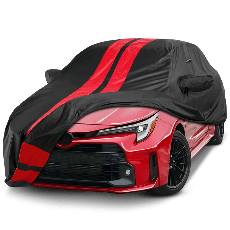 Toyota GR Black Red TitanGuard Car Cover
